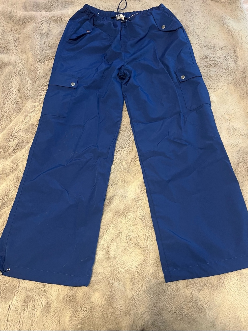 Rue21 Royal Blue Cargo Drawstring Pants